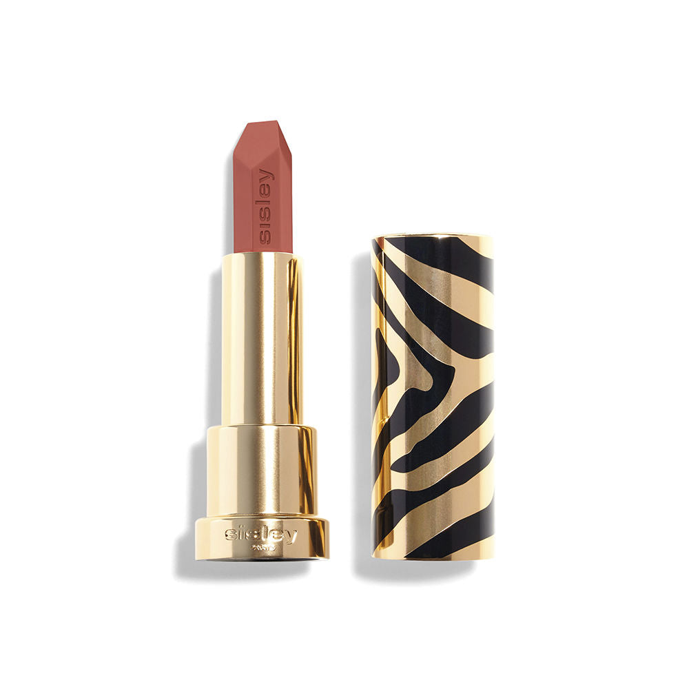 Rose-pink gel lipstick in magnetic zebra case, 3.4 g, angled tip
