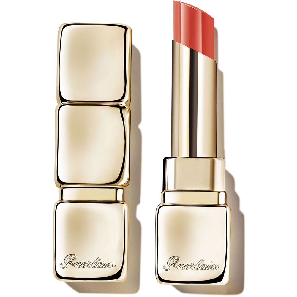 Creamy peach‑peony lipstick stick, 3.2 g, glossy finish, Unisex