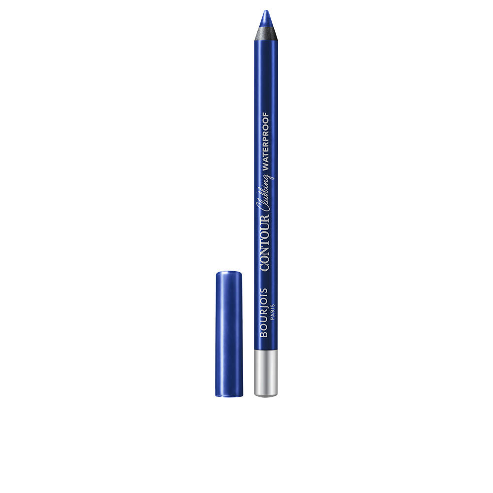 Neon blue gel eye pencil, slim retractable 1.2 g, waterproof