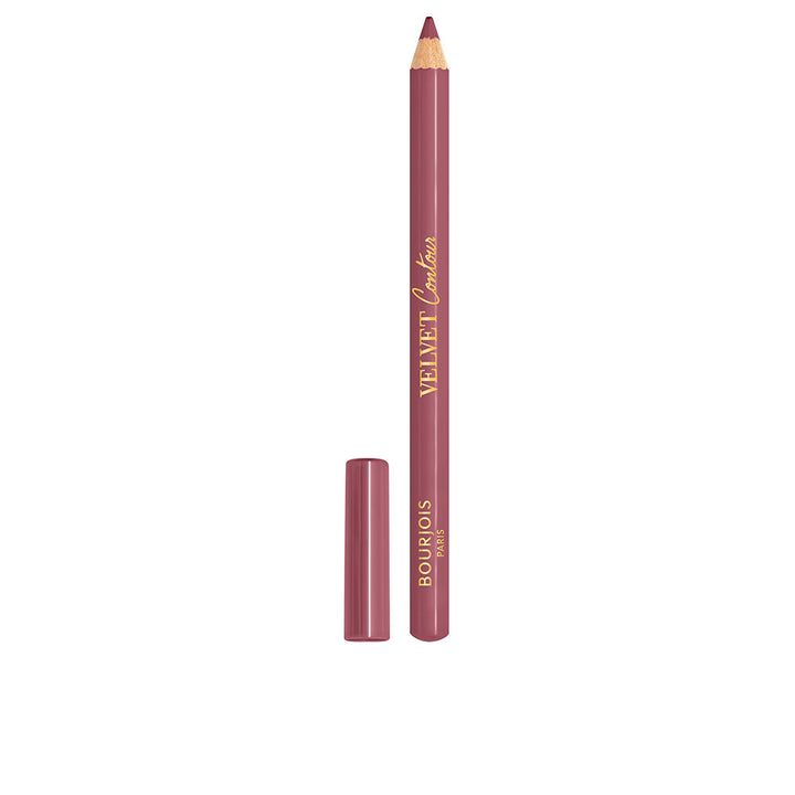 Slim matte lip liner pencil in shade 19-des roses, 1.14 g, creamy texture