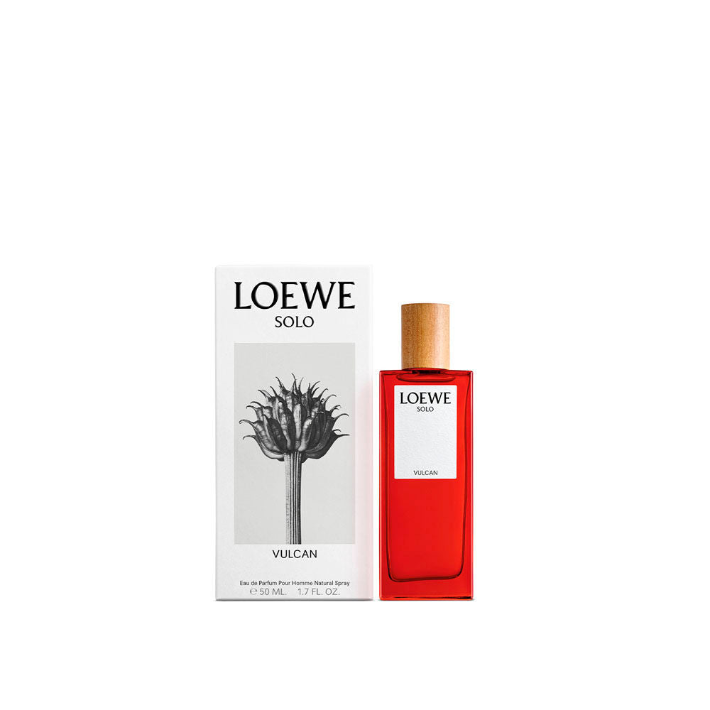 Loewe Solo Vulcan bottle — aromatic woody‑balsamic men’s eau de parfum