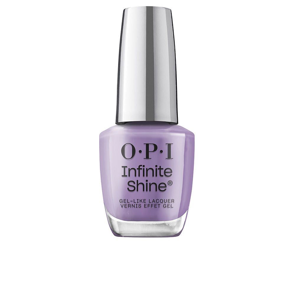 15 ml bottle of Lush Hour lilac gel-effect nail polish, glossy finish
