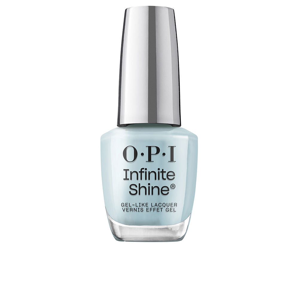 15 ml bottle of deep blue gel-effect nail polish, Pro Wide brush shown