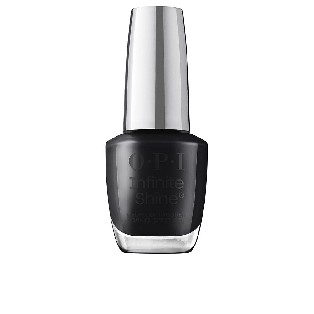 15 ml black gel‑effect nail polish with Pro Wide brush, glossy finish