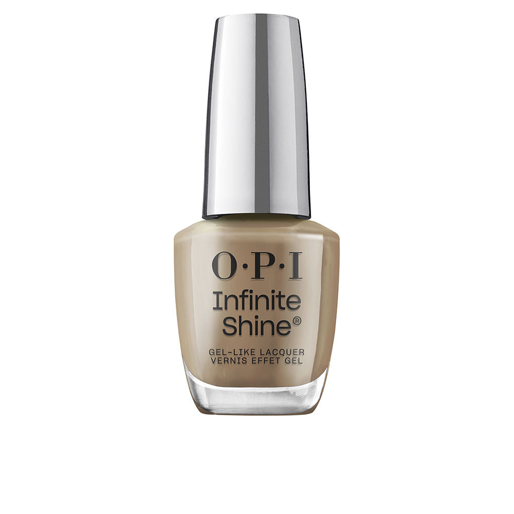 15 ml mocha gel-effect nail polish bottle with Pro Wide brush, high-shine finish