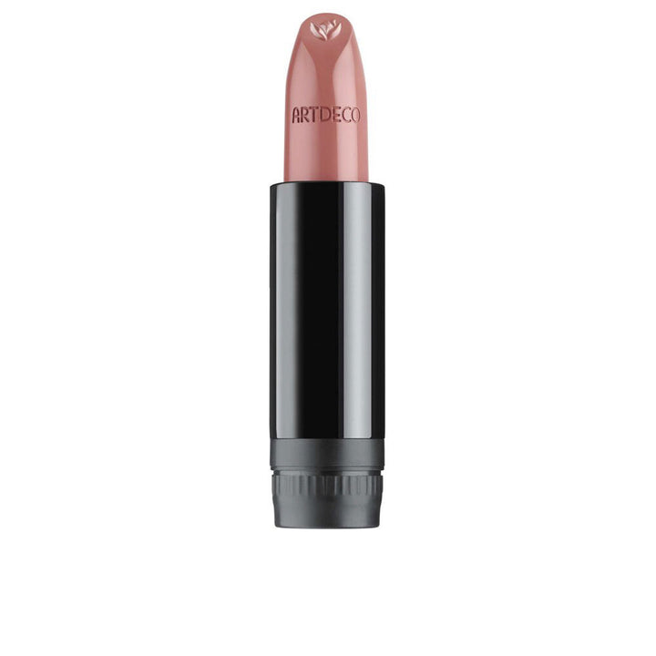 4 g creamy refill lipstick in gentle nude, satiny finish, reusable refill
