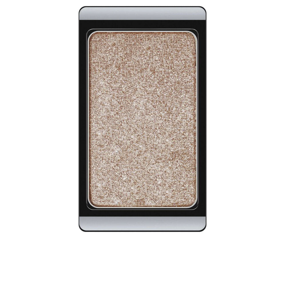 Compact refillable pearlescent grey pressed eye shadow, 0.8 g pan