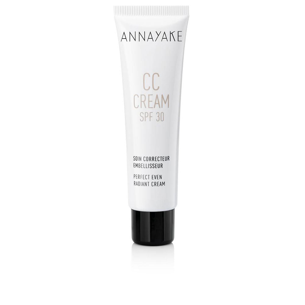 Tube of Annayake CC Cream SPF 30 for even radiant complexion, lightweight coverage