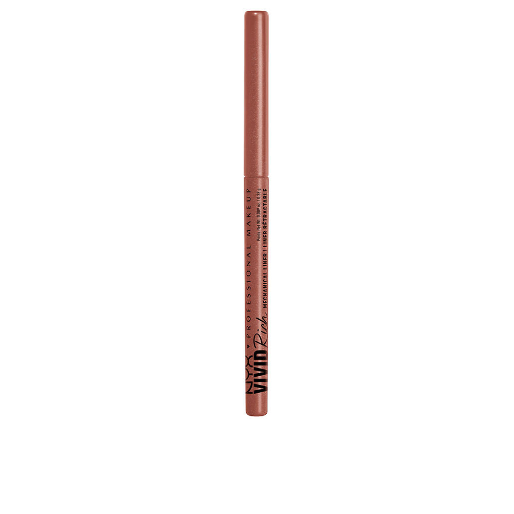 Automatic twist-up brown eyeliner pencil, creamy tip, 0.28 g, jewel-inspired shade