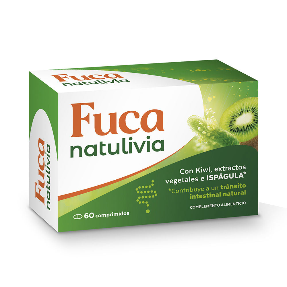 Bottle of 60 psyllium and botanical digestive tablets, compact white tablets visible