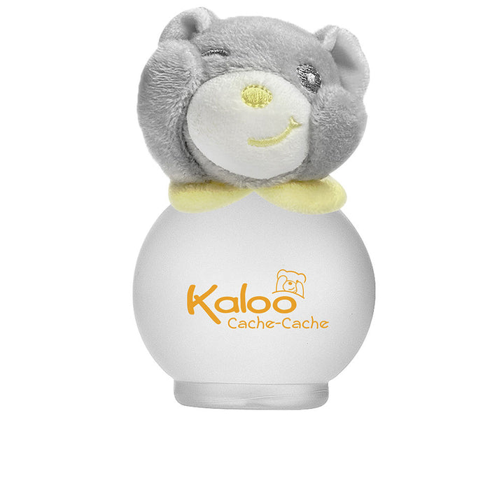 95 ml alcohol-free baby perfume bottle with teddy-head cap, floral fragrance