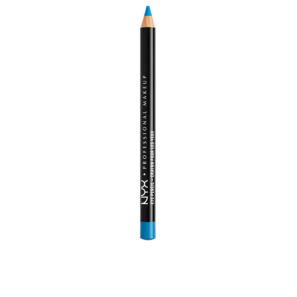 Slim retractable electric blue eye pencil, 1.2 g, slim tip visible