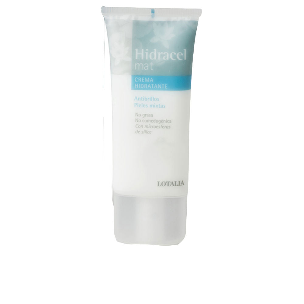 Sleek jar of lightweight Hidracel Mat cream for matte hydration
