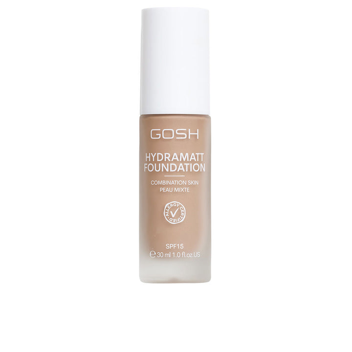 30 ml tube of medium-dark neutral matte foundation, Unisex