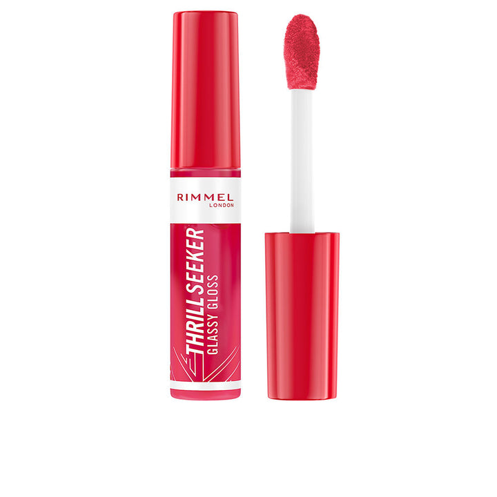Sheer berry hyaluronic lip gloss in 10 ml tube with doe-foot applicator