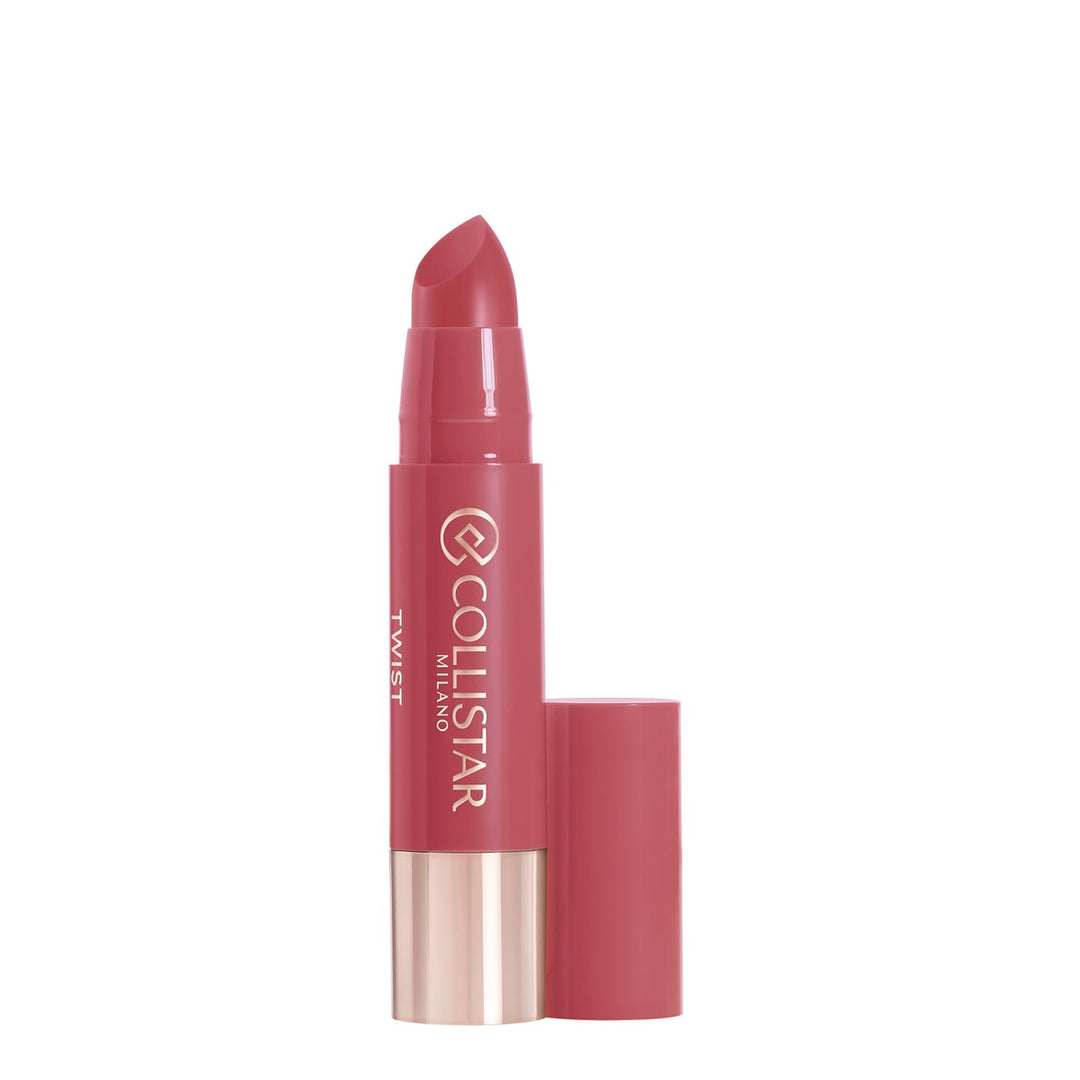 Rose-tinted balmy gloss stick in recyclable twist-up tube, 2.8 g, Unisex