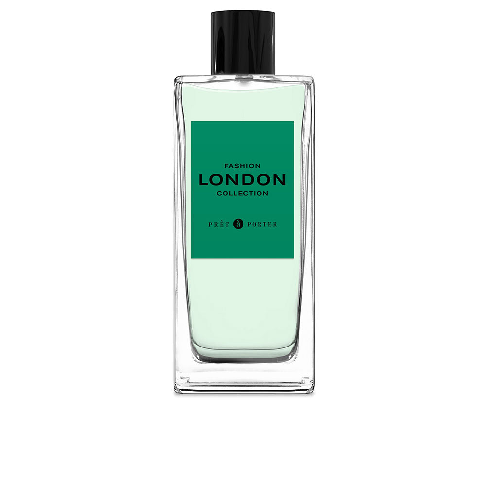 Rectangular perfume bottle; 100 ml eau de parfum for Man, green apple vetiver