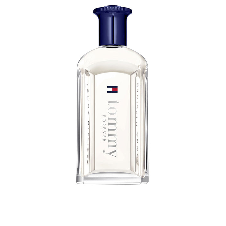 100 ml clear bottle of woody fougère eau de toilette for Man, simple modern packaging