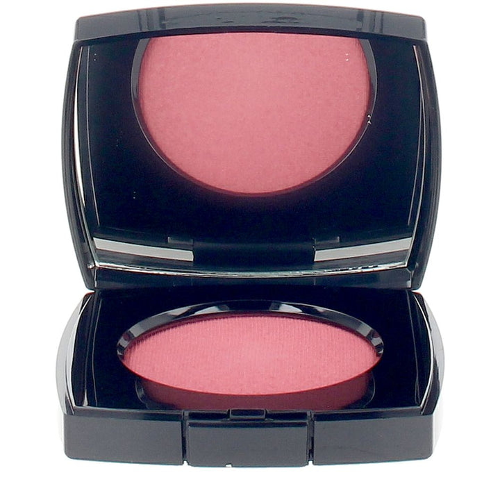 Compact round blush pan, rose ardent shade, soft powder surface