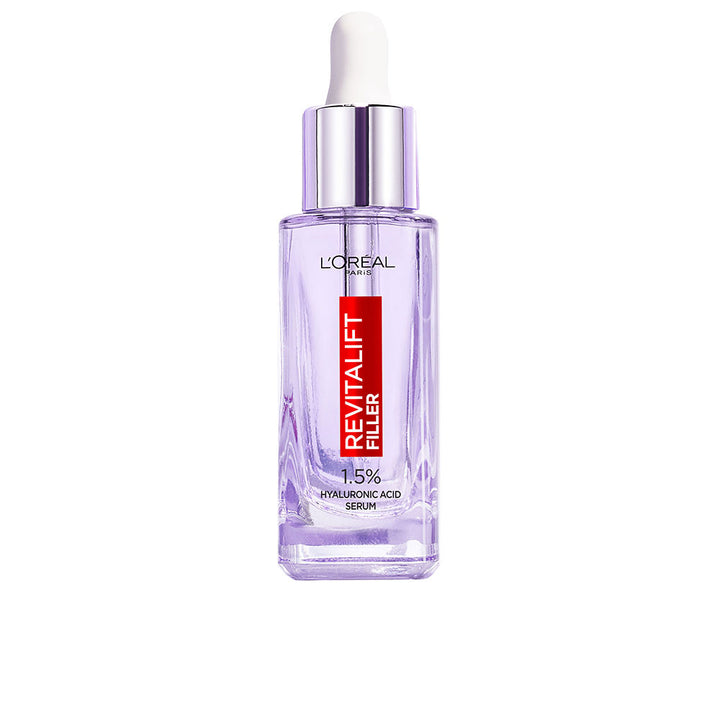 50 ml serum bottle, clear fluid, hyaluronic filler, pump dispenser