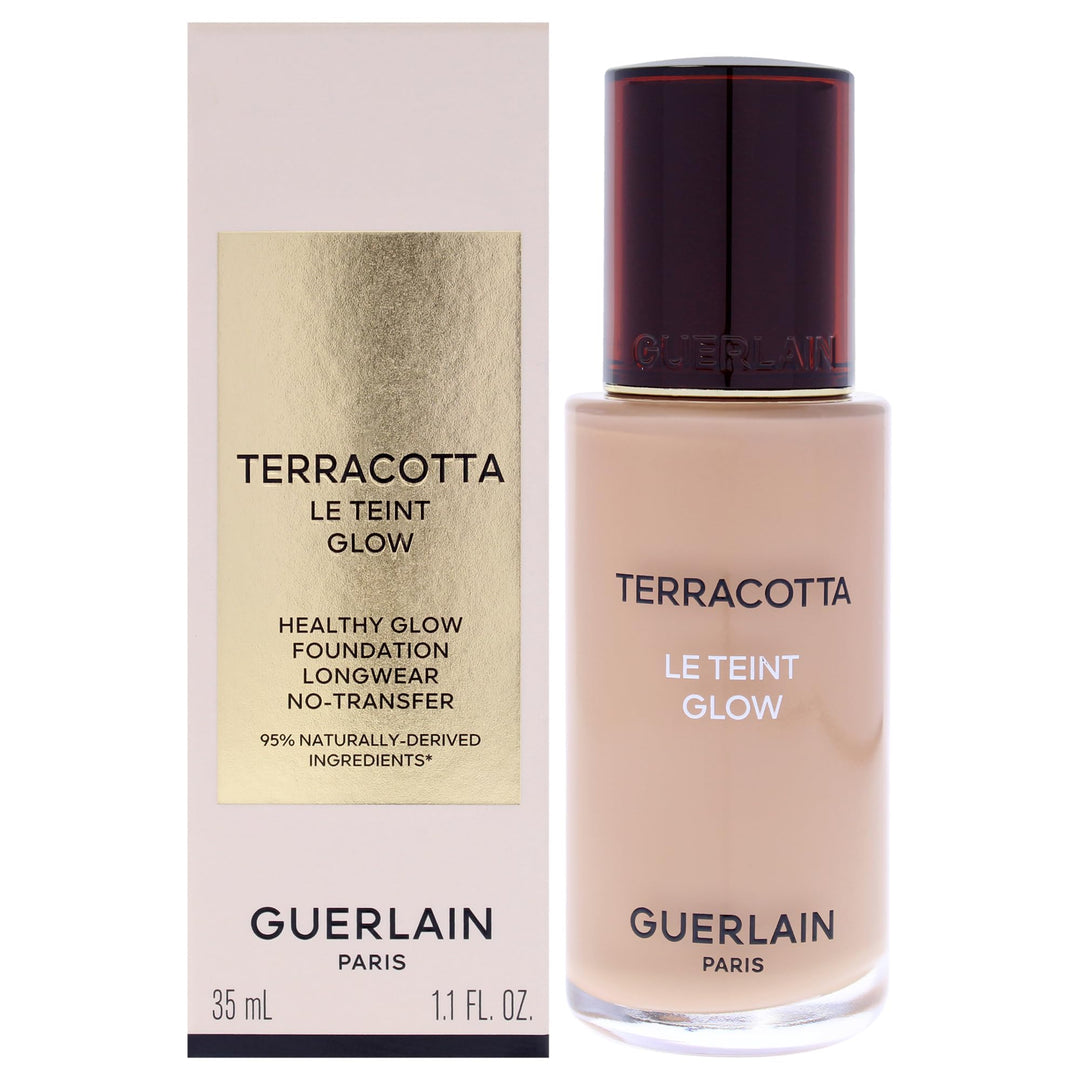 30 ml pump foundation bottle, warm neutral shade 3.5N, fluid radiant finish