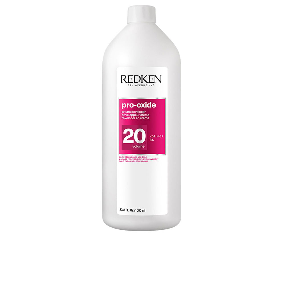 1 L tube of 20 volume cream developer for professional hair colouring, vegan