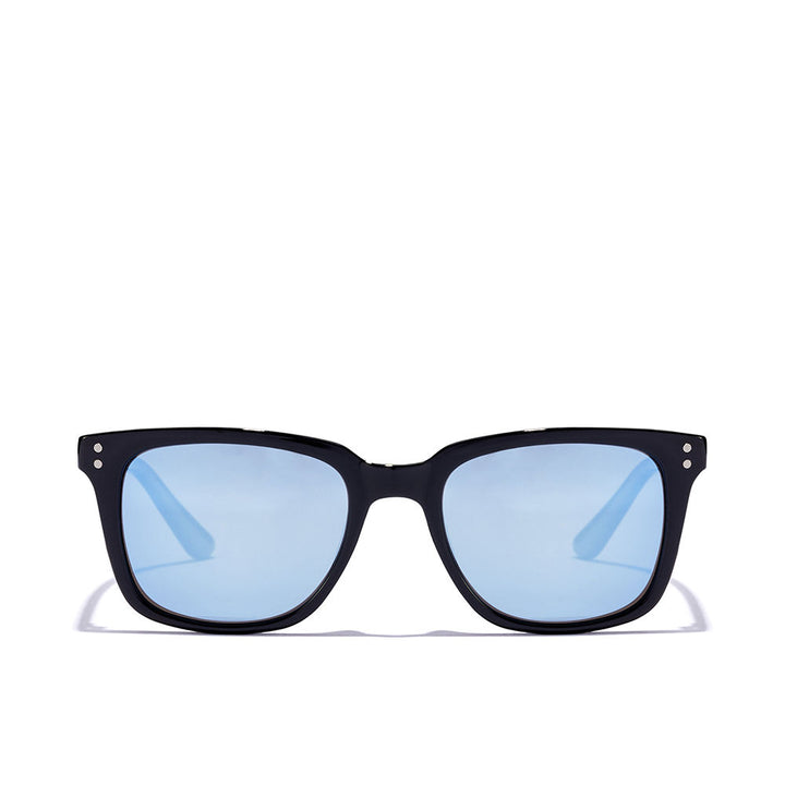 Unisex square polarised sunglasses in matte black, TR-90 frame, 41.5 mm lenses