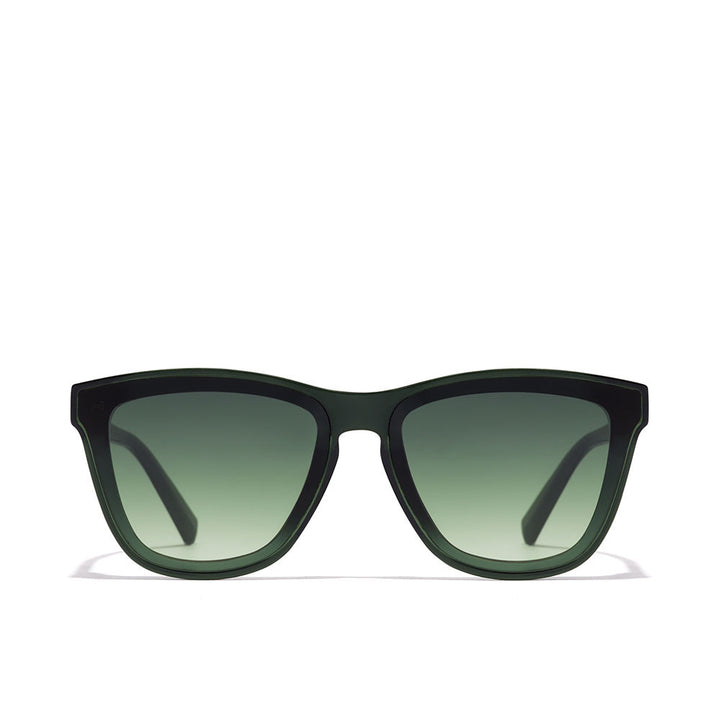 Unisex square green sunglasses with TR-90 frame and 51 mm lenses