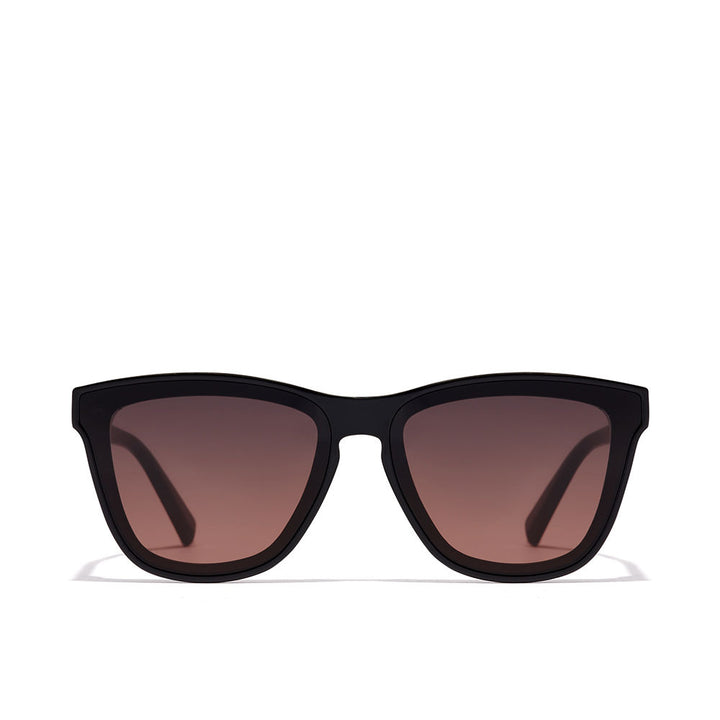 Square black grey to pink unisex sunglasses, TR-90 frame, 51 mm lenses