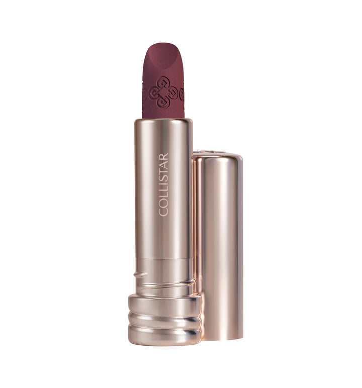 Rubino Rosso velvet lip colour stick, deep garnet shade, 3.5 g, matte finish