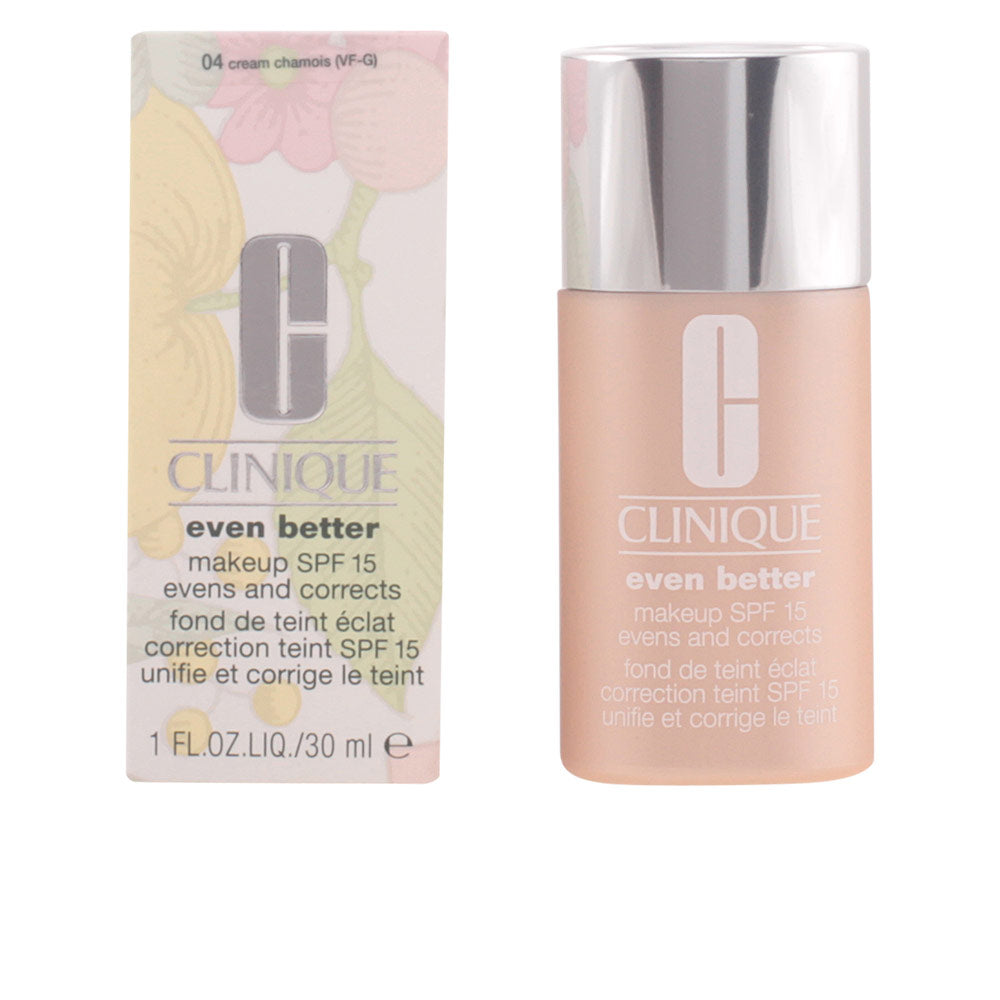 30 ml bottle of light beige fluid foundation, pump dispenser, CN28 ivory shade