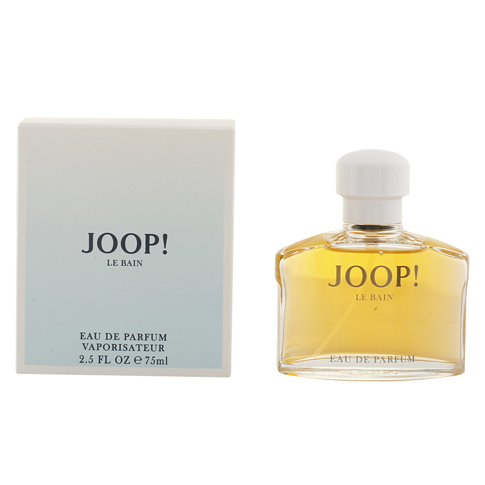 75 ml amber-hued eau de parfum bottle; warm floral-oriental fragrance for Women