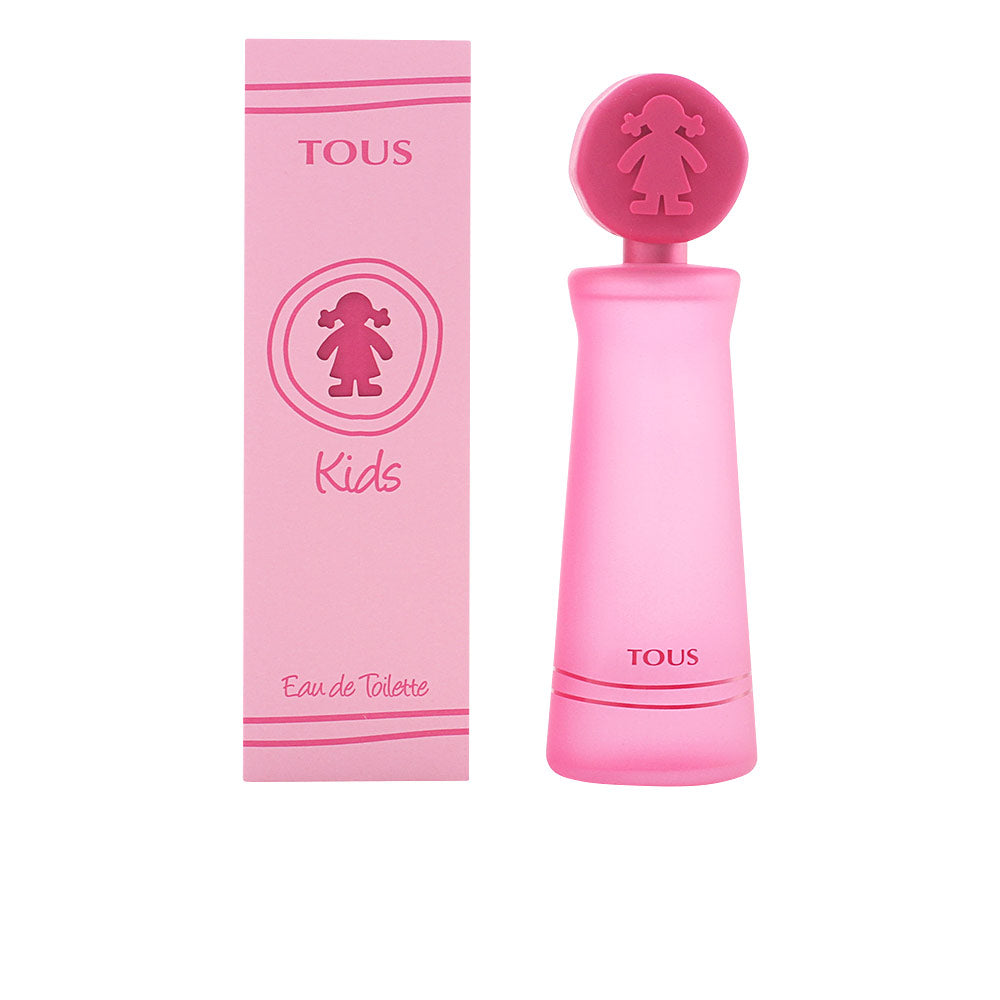 Pink bottle of citrus floral eau de toilette, 100 ml, light fruity-floral fragrance