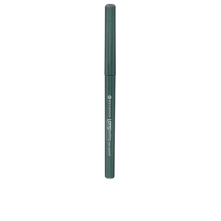 Slim green retractable eye pencil with coloured tip, waterproof long‑wear
