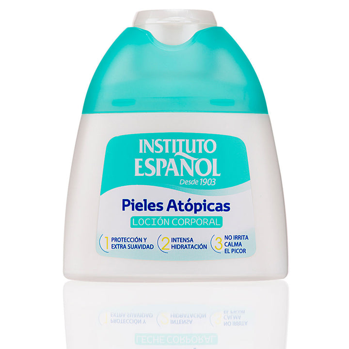 Tube of Instituto Español soothing barrier repair treatment for sensitive, atopic-prone skin
