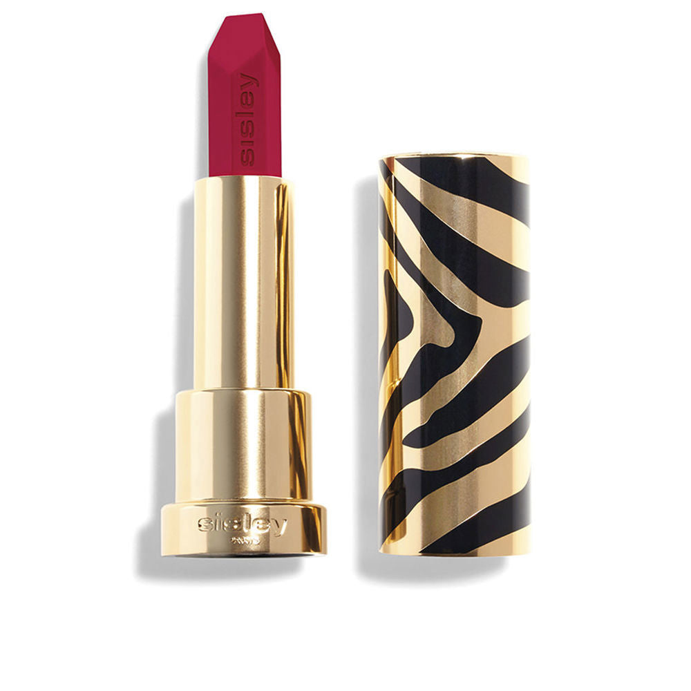 Rose Mexico satin gel lipstick in magnetic zebra case, 3.4 g, angled bullet