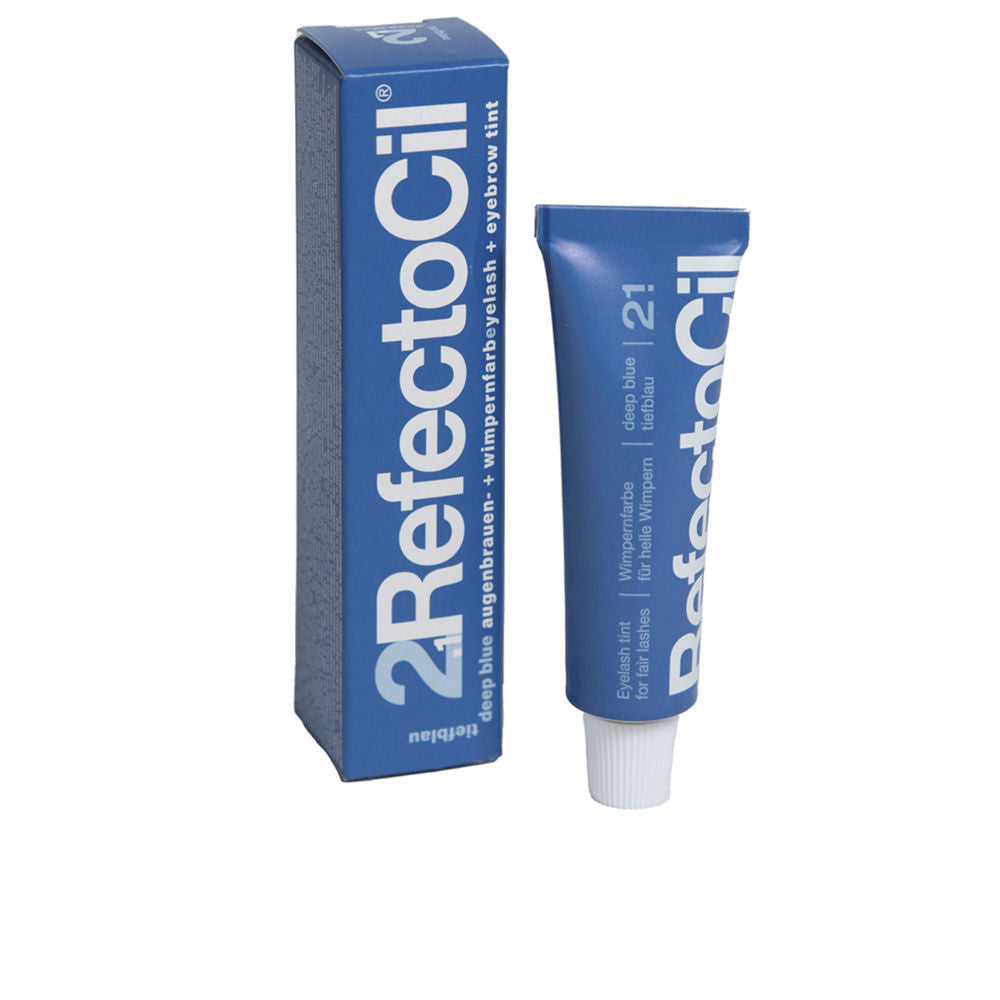 Refectocil eyelash tint kit for enhancing light or blonde lashes with long-lasting color