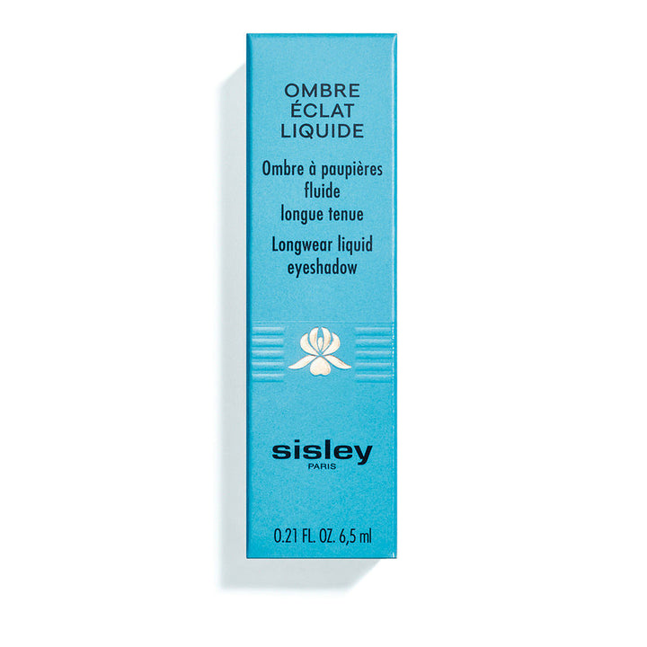Compact tube of liquid eyeshadow with narrow applicator, satin shimmer finish, 6.5 ml, Unisex