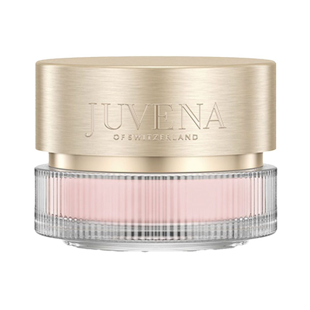 Jar of Juvena cream with rose and peony, soft texture for radiant skin
