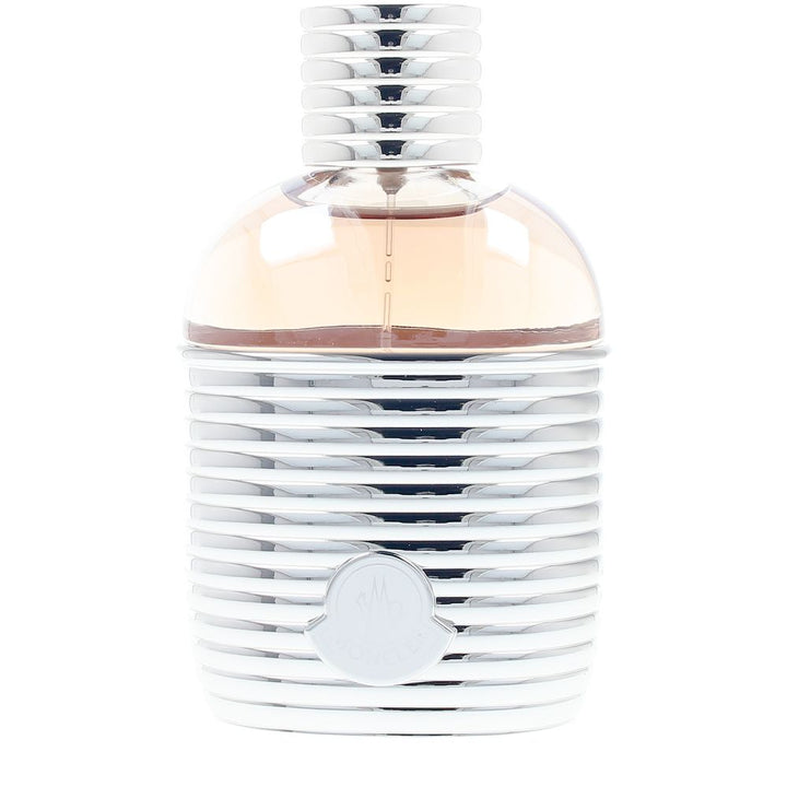 Silver‑topped alpine style perfume bottle, 100 ml, woody floral fragrance for Women