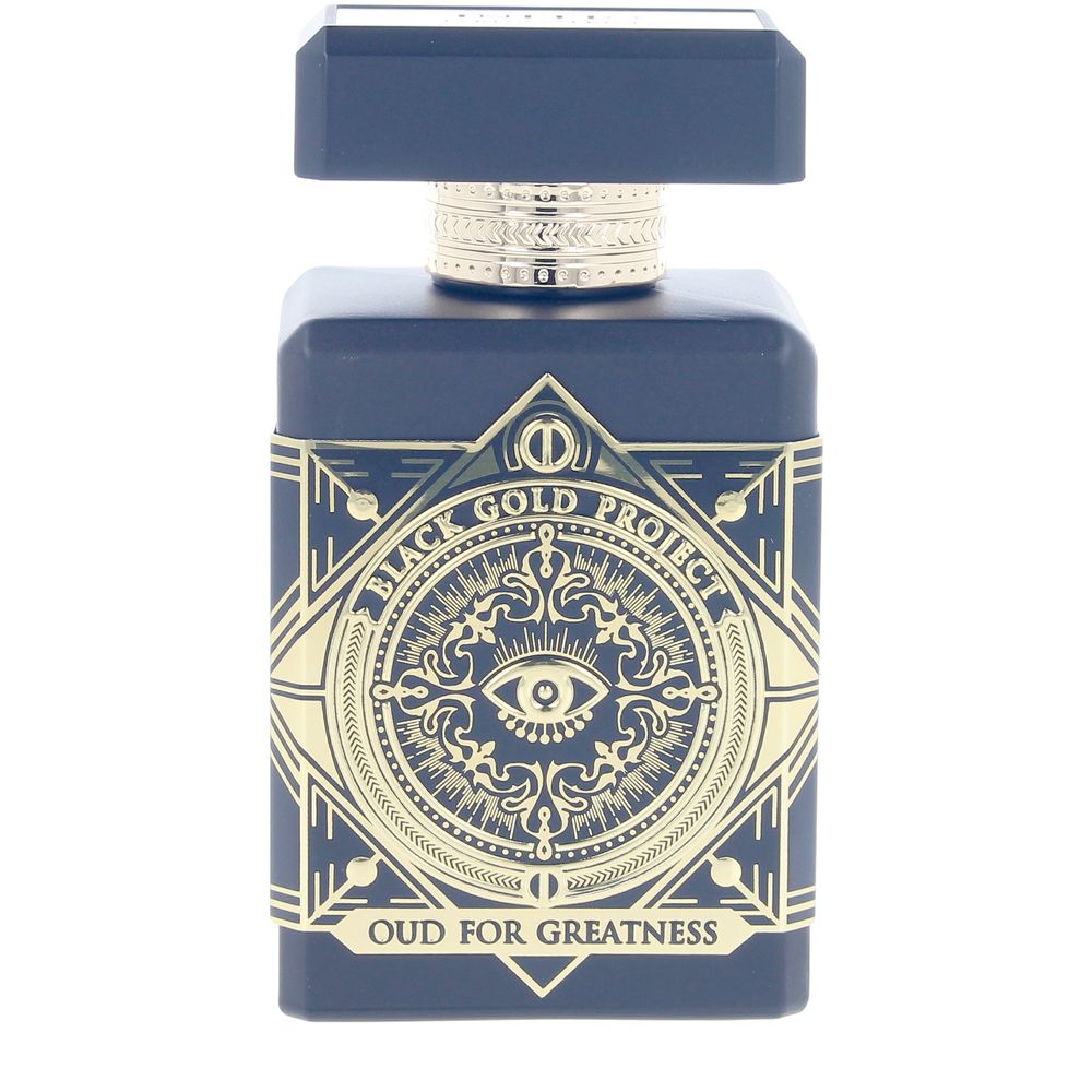 Black flacon with gold inscriptions; 90 ml oriental woody cologne, Unisex
