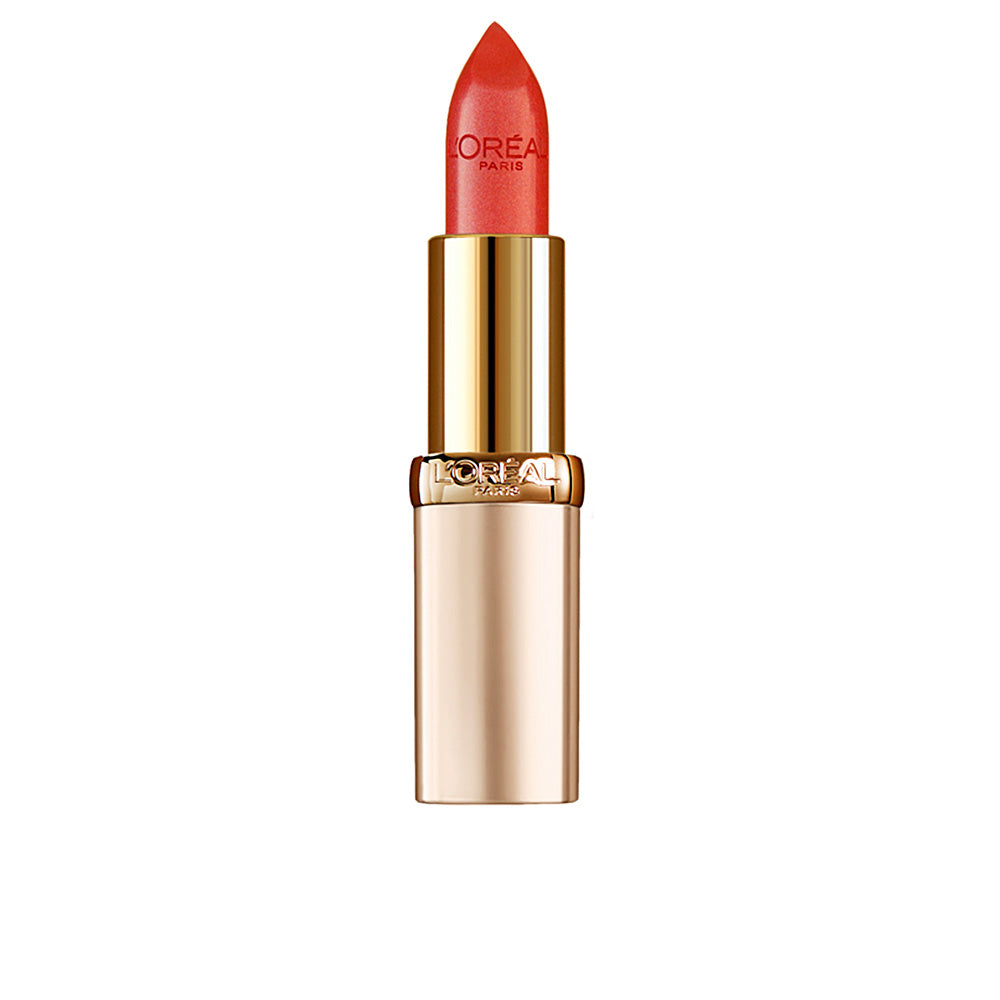 Satin copper-brown lipstick, 4.2 g bullet, warm nude shade