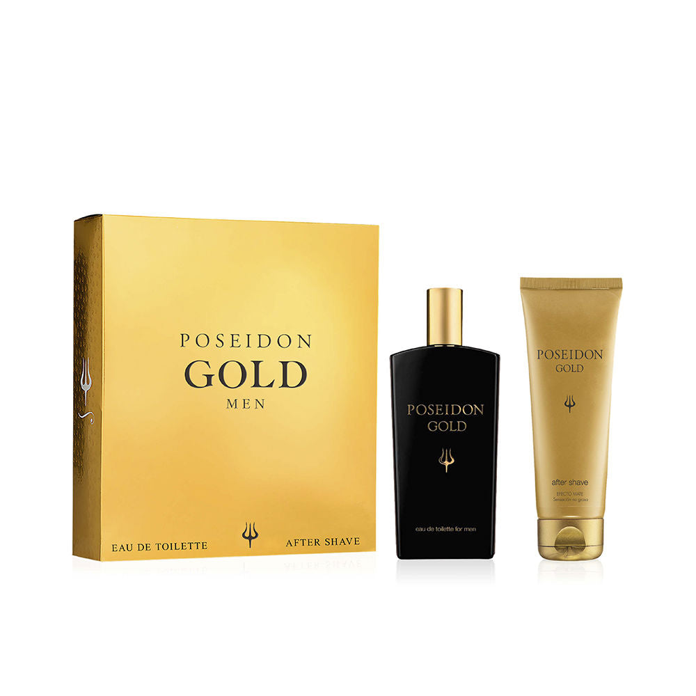 Tall parfum bottle with citrus-spice notes and white-wood base, 2-piece set