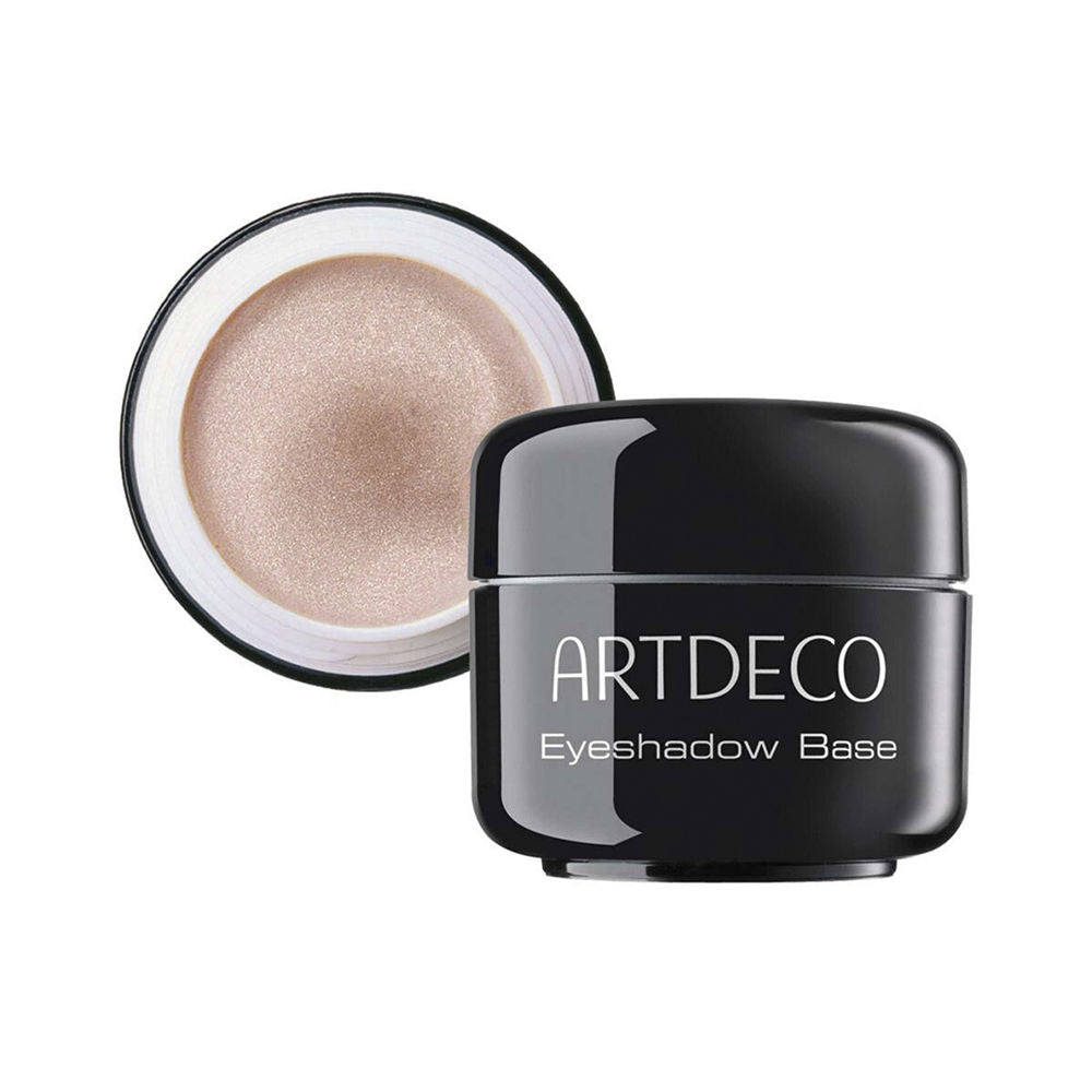 Artdeco Compact tube of lightweight cream eyeshadow primer in neutral beige, smooth applicator tip
