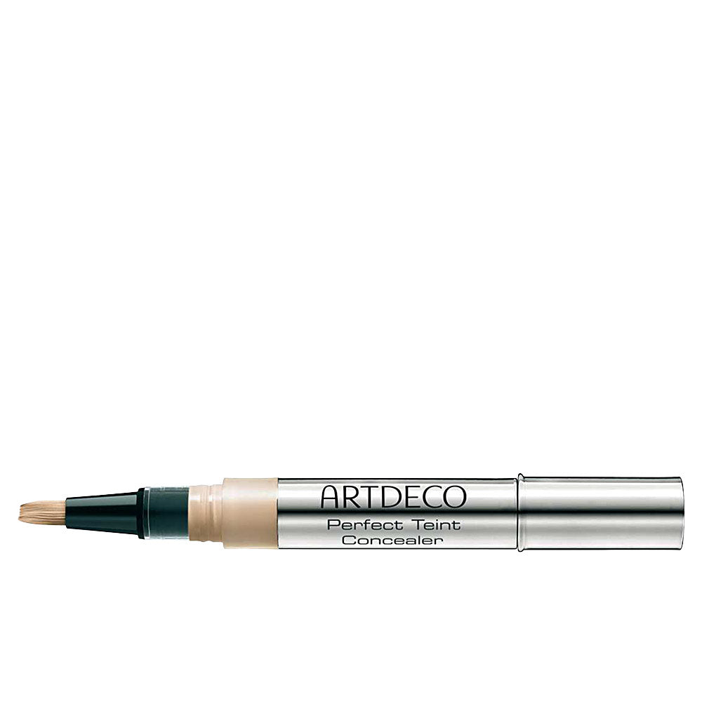 Slim 2 ml concealer tube with integrated brush, shade 09 Ivory