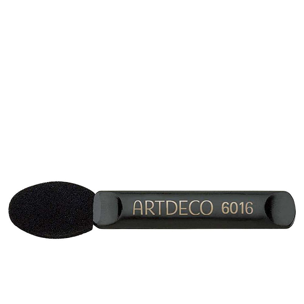 Artdeco Black foam dual-edge eyeshadow applicator with rectangular plastic handle and printed text