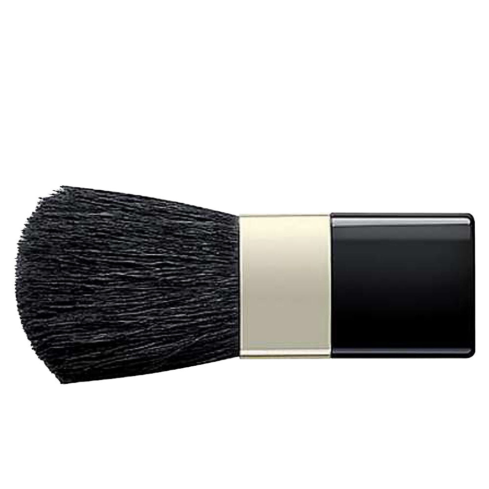 Artdeco Soft, dense synthetic-bristle blush brush with short black plastic handle and beige ferrule