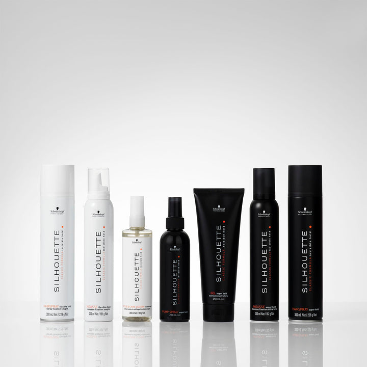 200 ml aerosol hair mousse can for Unisex, super hold, volumising finish