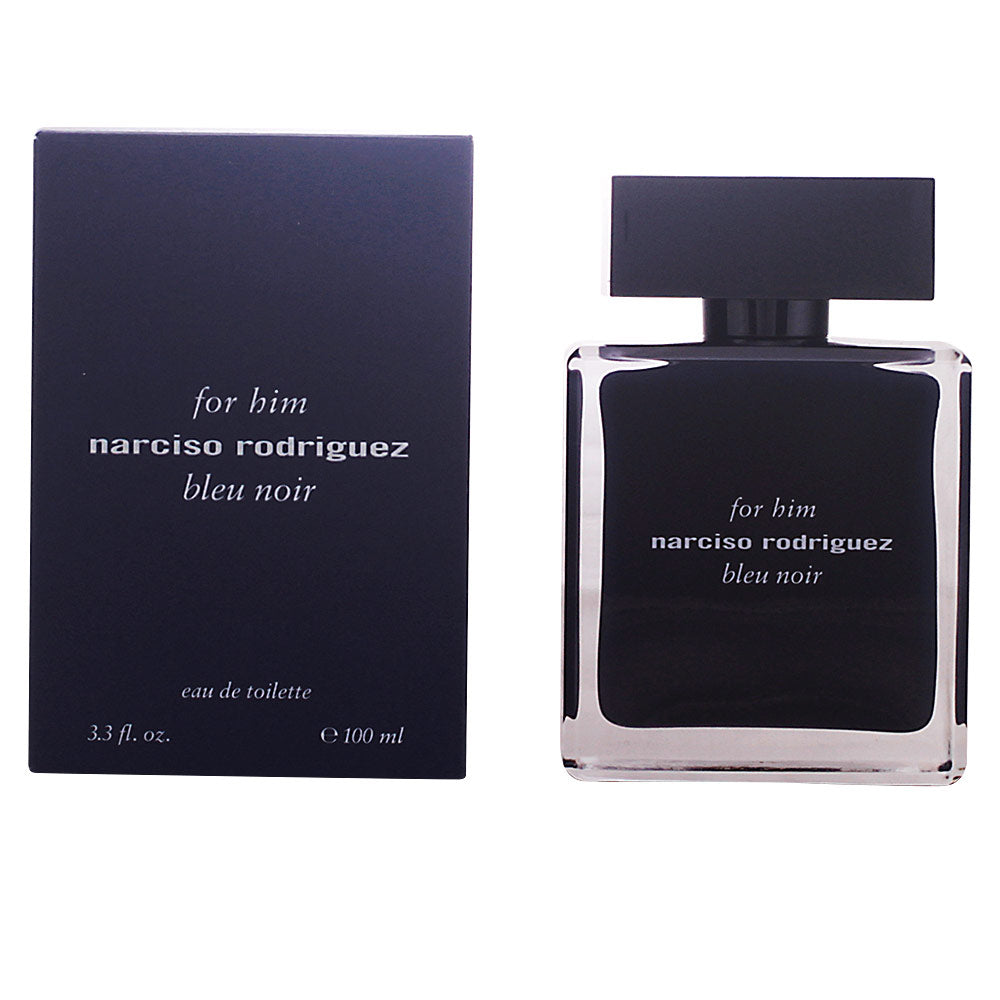 Dark blue glass 100 ml eau de toilette bottle for Man, woody-spice fragrance