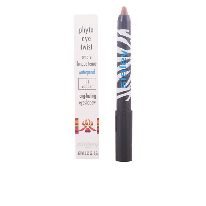 Copper jumbo twist eye pencil with zebra‑print casing, 1.5 g, Unisex